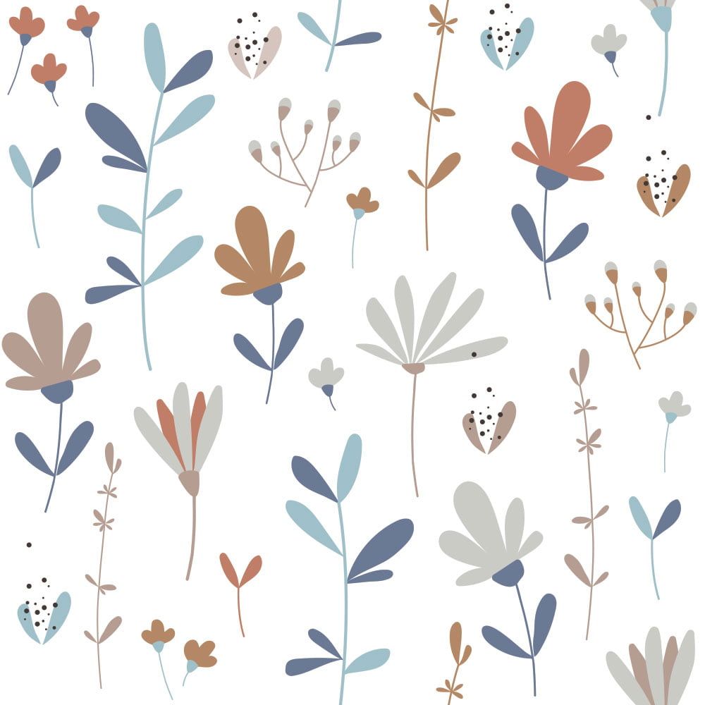 SIMPLE Scandinavian Winter Meadow, Wallpaper