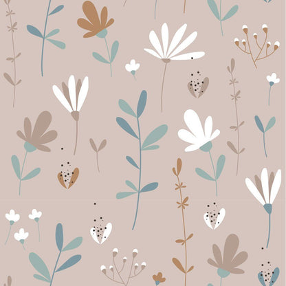 SIMPLE Scandinavian Spring Meadow, Wallpaper