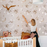 Birds In The Night Sky, Tapetti