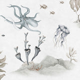 Underwater World White, Tapetti