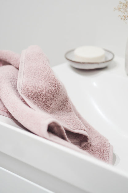 Luin Living Towels, Dusty Rose, 4 different sizes