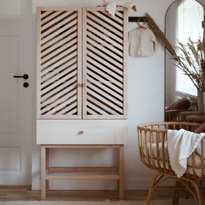 Wood Luck Design, Kaappi Cabinet, Natural