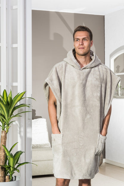 Luin Living Poncho towel, 4 different sizes, Sand