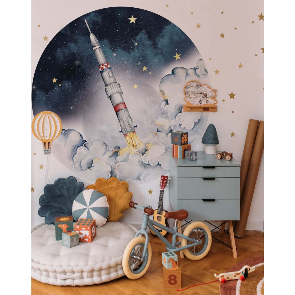 Seinätarra 150 cm, Rocket in a Circle