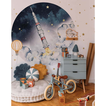 Seinätarra 150 cm, Rocket in a Circle