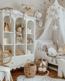 Kirjahylly Babushka, White