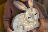 Little Lights Yövalo, Bunny White