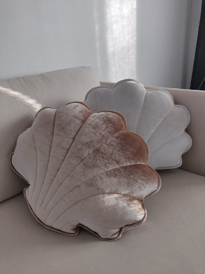 Moi Mili Decorative Pillow Small, Velvet Shell "Beige Pearl"
