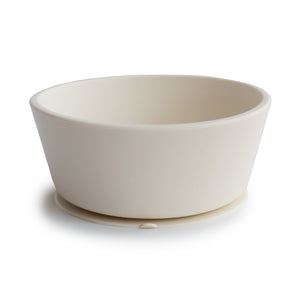 Mushie Silikonikulho Imukupilla, Ivory