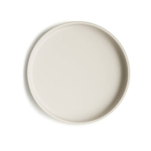 Mushie Silikonilautanen Imukupilla, Classic Ivory