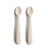 Mushie Silikoni Lusikkasetti 2kpl, Ivory