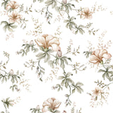 Flowers Of Wilderness White, Tapetti