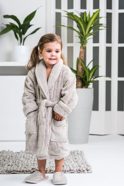 Luin Living Bathrobe for the Whole Family, 8 different sizes, Sand