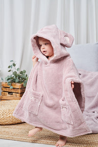 Luin Living Ponchopyyhe, 4 eri kokoa, Dusty Rose