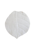 Moi Mili Leikkimatto, Linen Leaf "White&Grey"