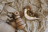 Little Lights Yövalo, Mini Bird Coffee Beige