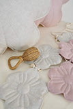 Moi Mili Viiri, Linen Bloom "Sandy rose bouquet"