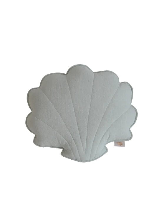 Moi Mili Decorative Pillow Small, Linen Shell "Mint"