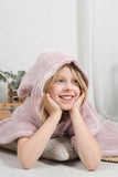 Luin Living Ponchopyyhe, 4 eri kokoa, Dusty Rose
