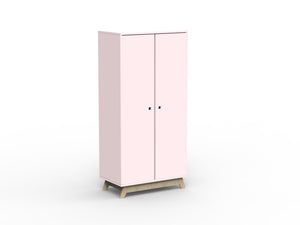 Mathy By Bols Vaatekaappi, Powder Pink&Wood