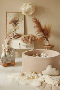 Moje Pallomeri, Soft Velvet Beige