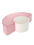 Wigiwama Pink Mousse Pouffe Set