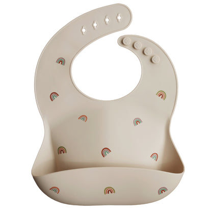 Mushie Bib, Rainbow