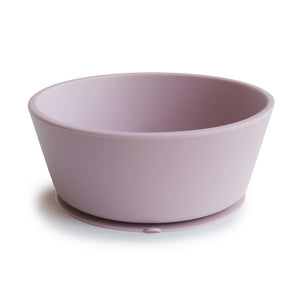 Mushie Silikonikulho Imukupilla, Soft Lilac