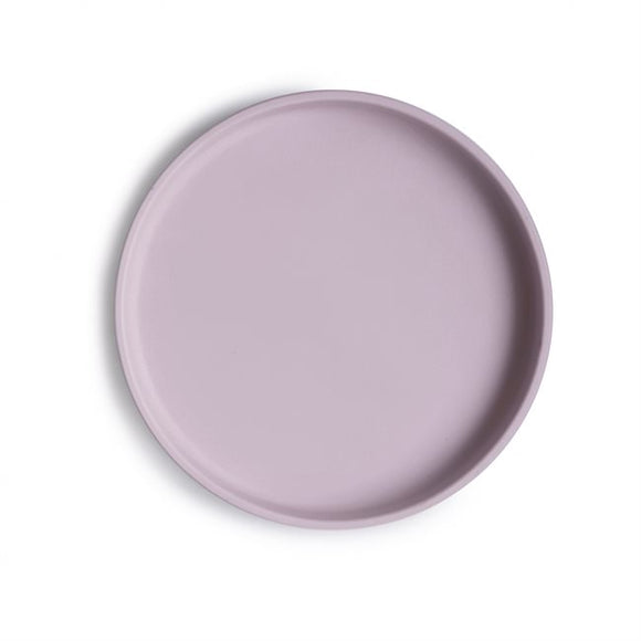 Mushie Silikonilautanen Imukupilla, Classic Soft Lilac