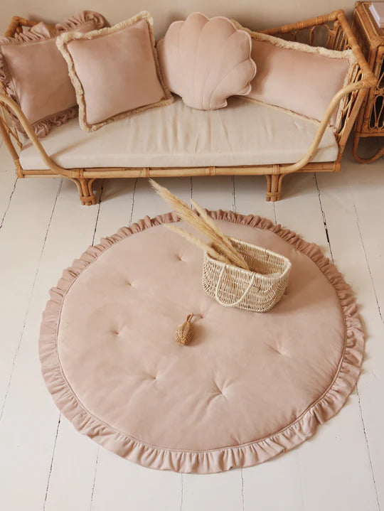 Moi Mili Leikkimatto, Velvet With Frill 