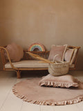 Moi Mili Sisustustyyny Medium, Soft Velvet Shell "Latte"
