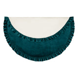 Moi Mili Leikkimatto, Velvet Wiht Frill "Emerald"