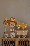 Little Lights Yövalo Tractor, Coffee Cream