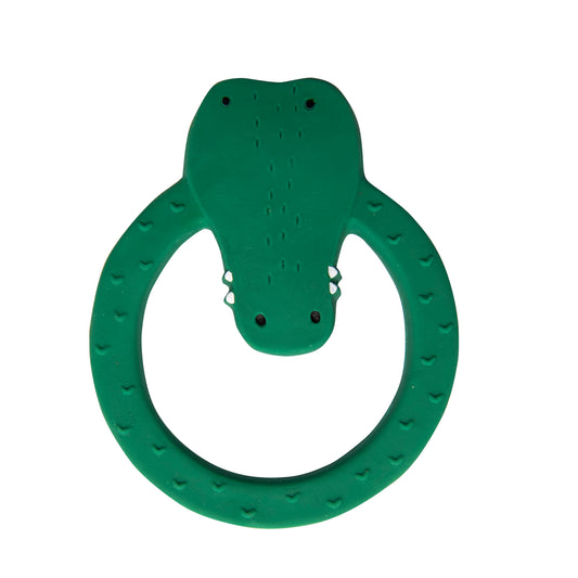 Trixie Baby Chew Toy Ring, Mr. Crocodile