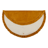 Moi Mili Leikkimatto, Velvet With Frill "Mustard"