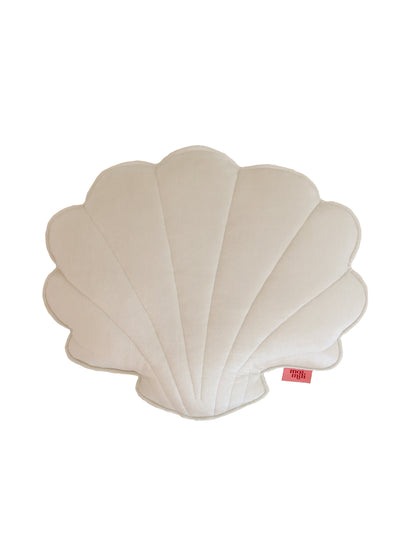 Moi Mili Decorative Pillow Small, Velvet Shell "White Pearl"