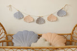 Moi Mili Sisustustyyny Small, Velvet Shell "Apricot Pearl"
