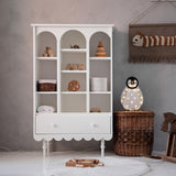 Kirjahylly Babushka, White