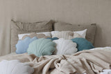 Moi Mili Sisustustyyny Small, Linen Shell "Baby Blue"