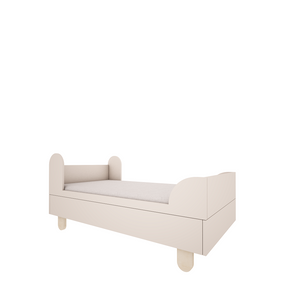 Sänky Basic Teddy Junior 80x160 cm, Cashmere