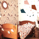 Birds Beige, Tapetti