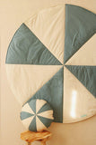 Moi Mili Leikkimatto, Patchwork, Blue Candy
