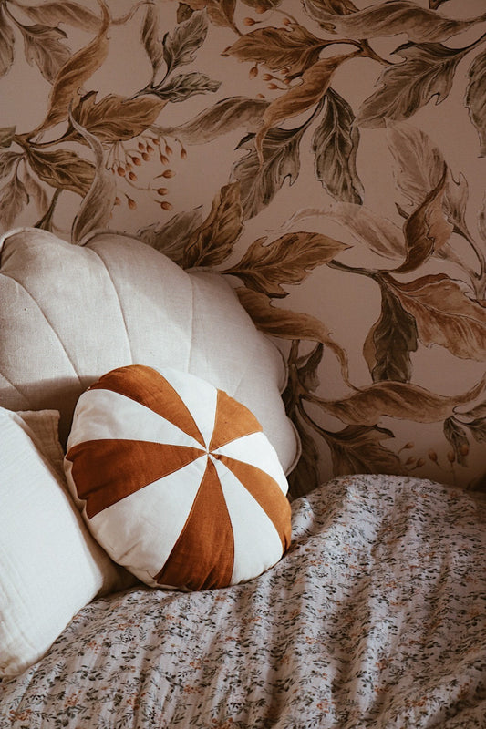 Moi Mili Decorative pillow, Patchwork Caramel Candy
