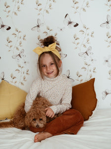 Moi Mili Sisustustyyny, Linen Leaf "Caramel"