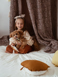 Moi Mili Sisustustyyny, Linen Leaf "Caramel"