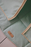 Moi Mili Leikkimatto,  Cotton Round "Mint And Beige"