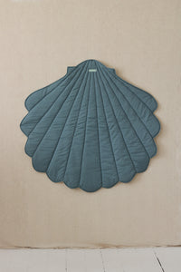 Moi Mili Leikkimatto, Linen Shell "Blue"