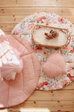 Moi Mili Leikkimatto,  Cotton Round "Flower Power"