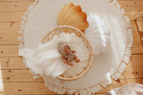 Moi Mili Sisustustyyny Small, Velvet Shell "Gold Pearl"