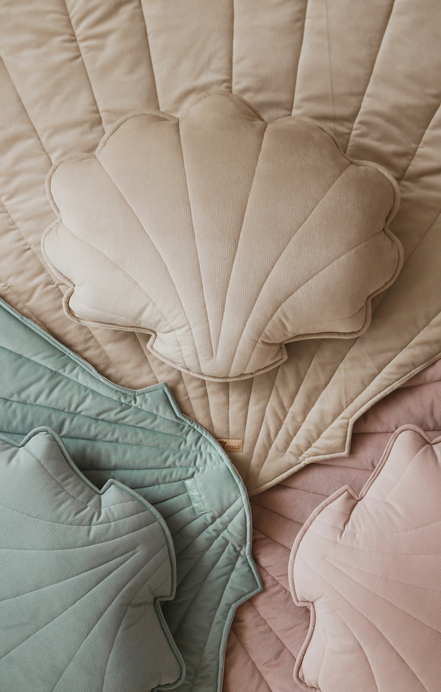 Moi Mili Playmat, Velvet Shell "Powder Pink"